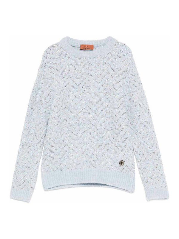 MISSONI: crew necks - Sweater With Sequins