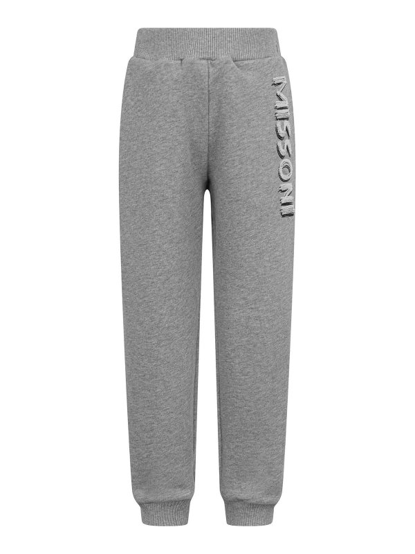 MISSONI: Pantalones casual - Pantalón Casual - Gris