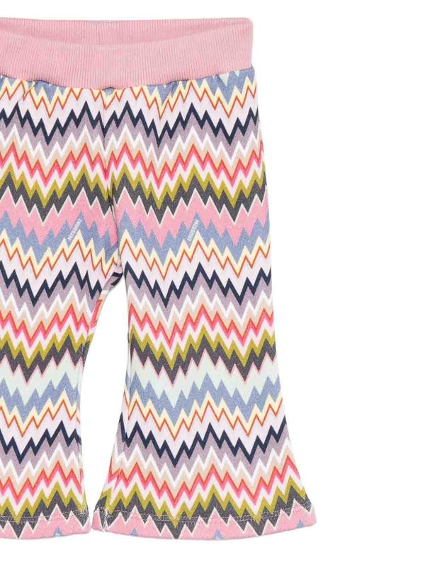 The Best Shops MISSONI: pantaloni casual - Pantaloni Con Motivo A Zigzag