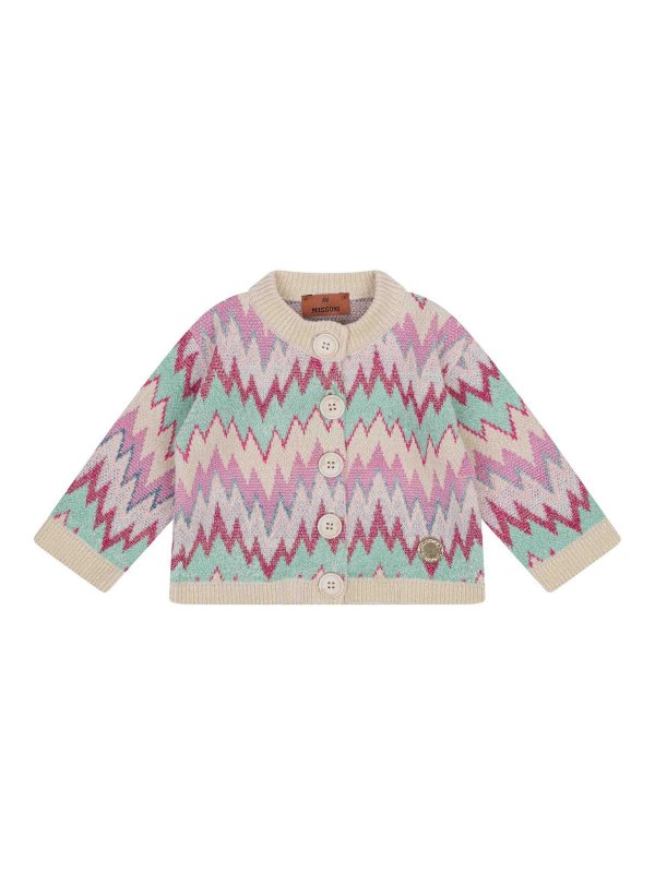 MISSONI: cardigan - Cardigan Con Stampa