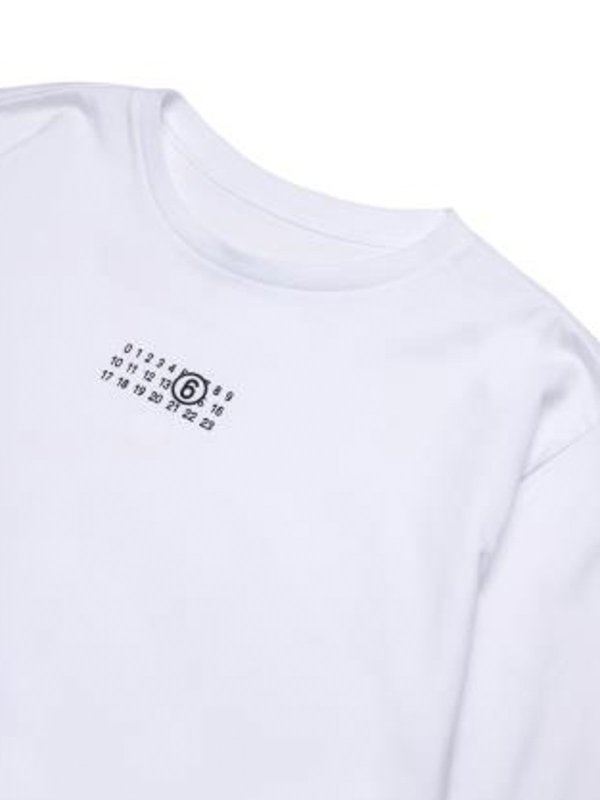 The Best Shops MM6 MAISON MARGIELA: Tシャツ - Tシャツ - 白