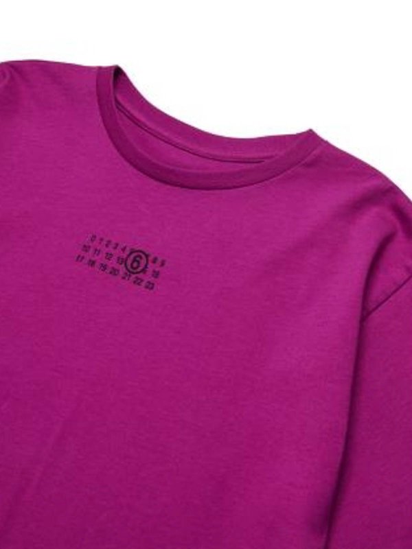 The Best Shops MM6 MAISON MARGIELA: T-shirts - T-Shirt - Lila