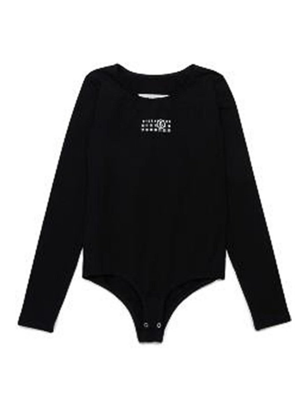 MM6 MAISON MARGIELA: Tops und Tank Tops - Top - Schwarz