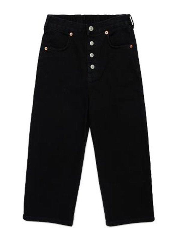 MM6 MAISON MARGIELA: straight leg jeans - Jeans With Buttons