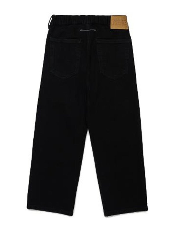 MM6 MAISON MARGIELA: straight leg jeans online - Jeans With Buttons