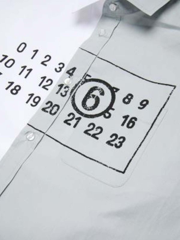 The Best Shops MM6 MAISON MARGIELA: Hemden - Hemd - Weiß