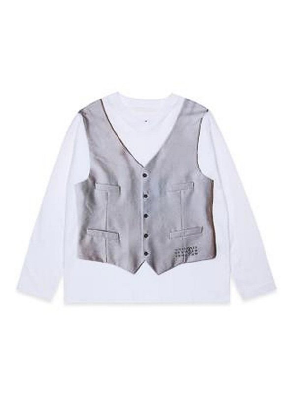 MM6 MAISON MARGIELA: t-shirts - T-Shirt With Logo