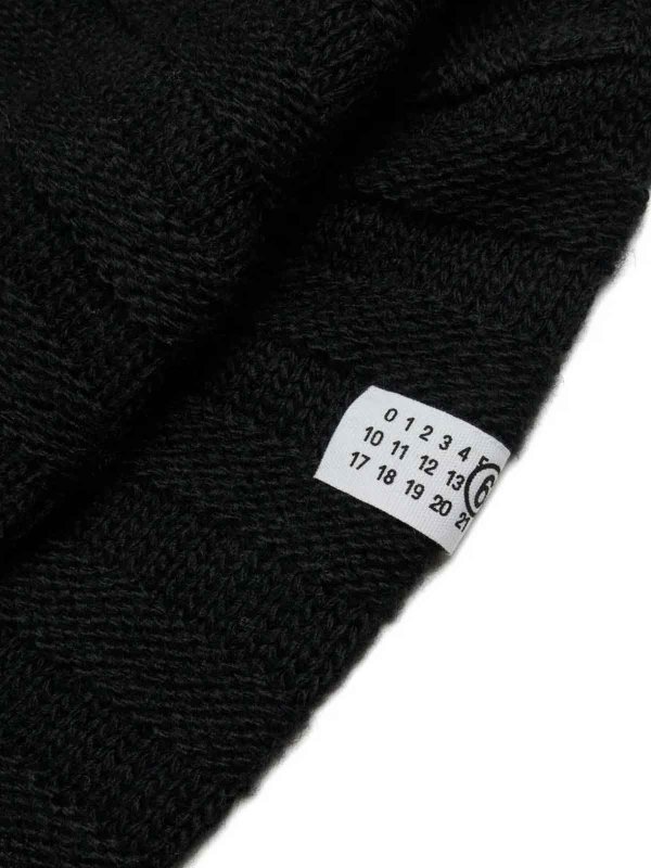 The Best Shops MM6 MAISON MARGIELA: カーディガン - カーディガン - 黒