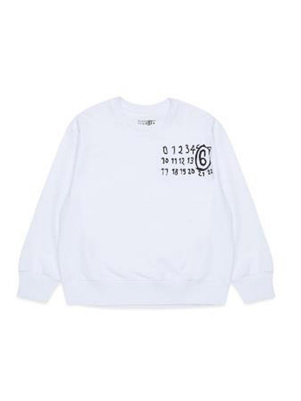 MM6 MAISON MARGIELA: Sweatshirts & Sweaters - Sweatshirt With Logo
