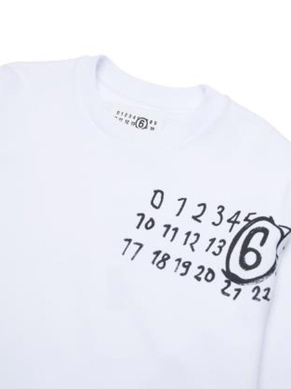 The Best Shops MM6 MAISON MARGIELA: Sweatshirts & Sweaters - Sweatshirt With Logo
