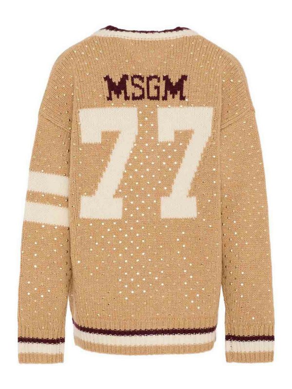 M.S.G.M. KIDS: cardigans online - Cardigan With Sequins