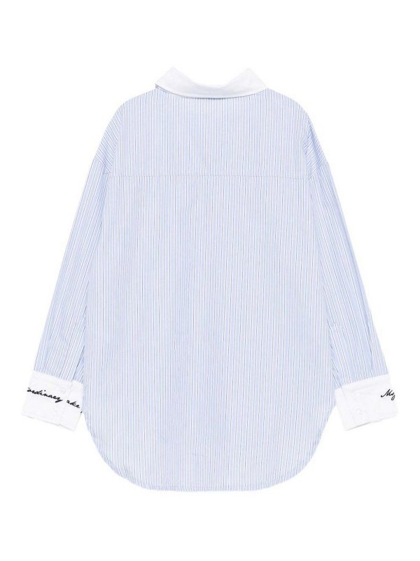 M.S.G.M. KIDS: shirts online - Striped Shirt