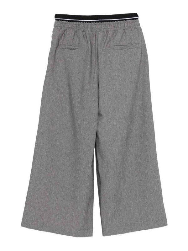 M.S.G.M. KIDS: casual trousers online - Wide Leg Trousers