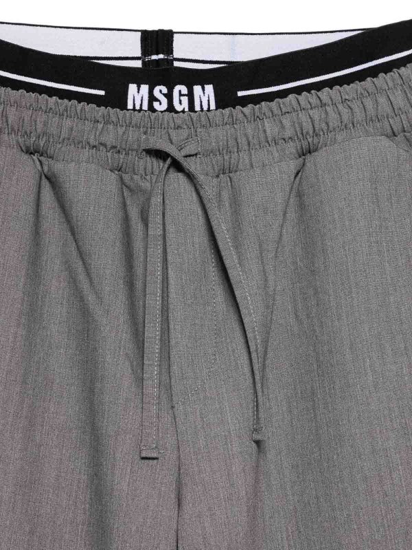 The Best Shops M.S.G.M. KIDS: casual trousers - Wide Leg Trousers