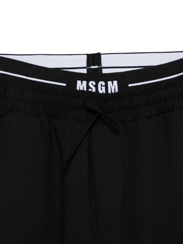 The Best Shops M.S.G.M. KIDS: casual trousers - Wide Leg Trousers