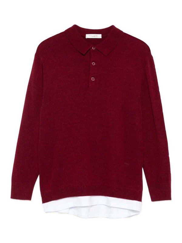 Paolo Pecora: Polos  - Polo - Rouge Brun