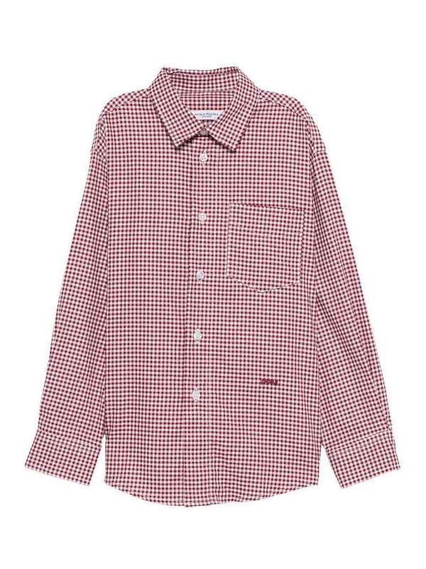 Paolo Pecora: shirts - Checkered Shirt