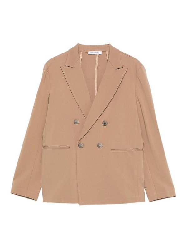 Paolo Pecora: ブレザー - ブレザー - ベージュ
