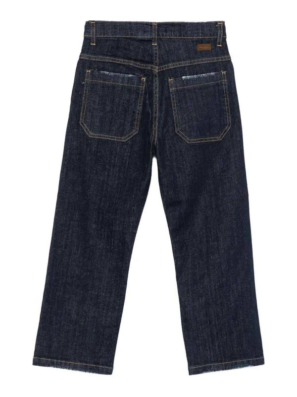 Paolo Pecora: Straight Leg Jeans online - Straight Leg Jeans - Blau