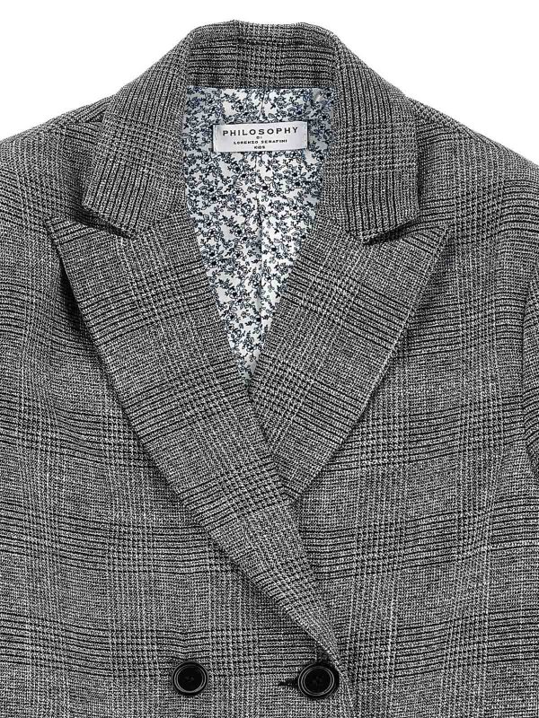The Best Shops Philosophy di Lorenzo Serafini: Blazer - Blazer - Grau