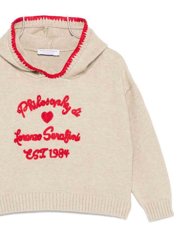 The Best Shops Philosophy di Lorenzo Serafini: crew necks - Hooded Pullover