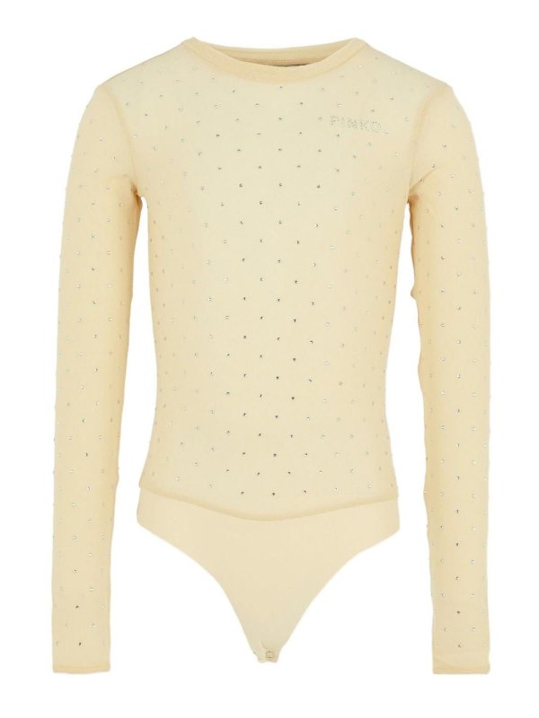 Pinko: Tops und Tank Tops - Top - Creme