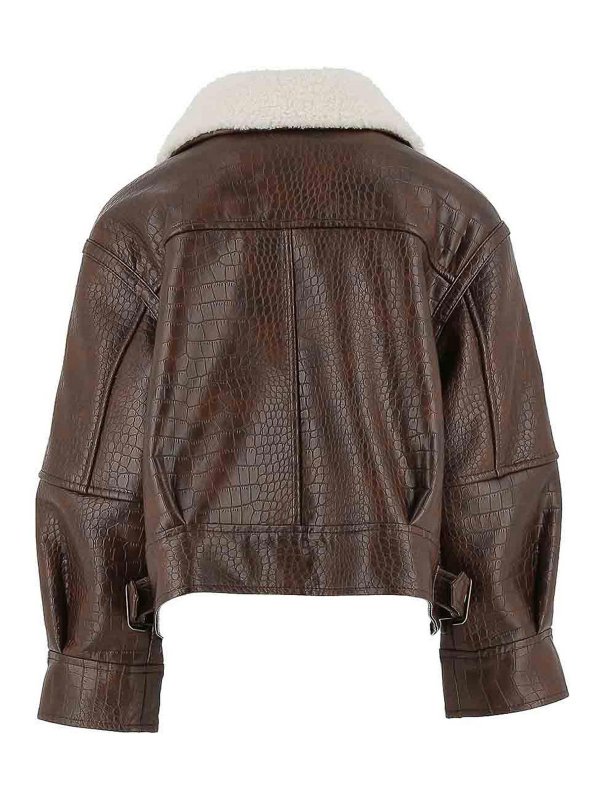 Pinko: leather jacket online - Leather jacket