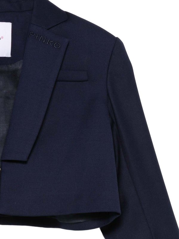 The Best Shops Pinko: giacche casual - Giacca Con Logo Ricamato