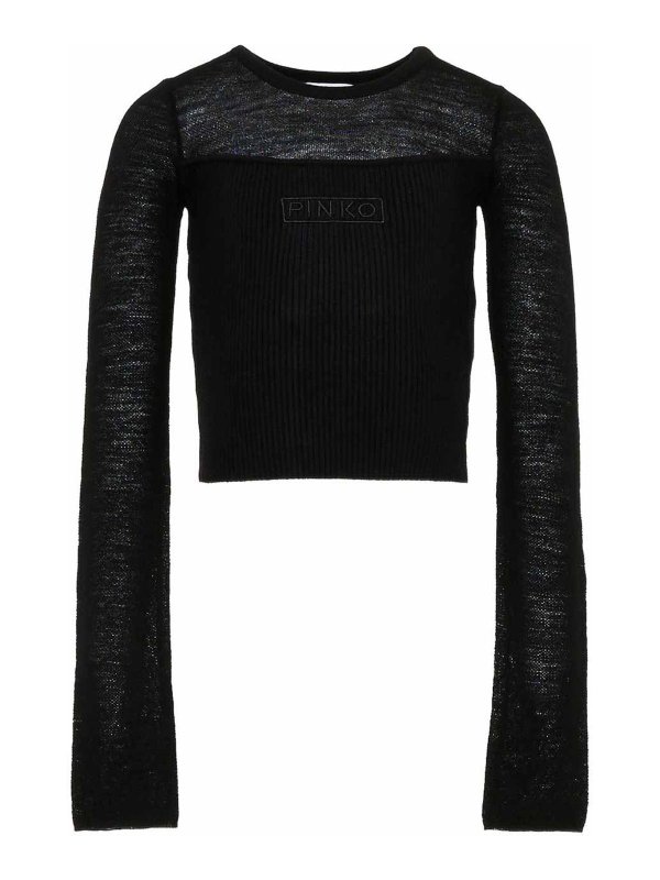Pinko: crew necks - Pullover with logo