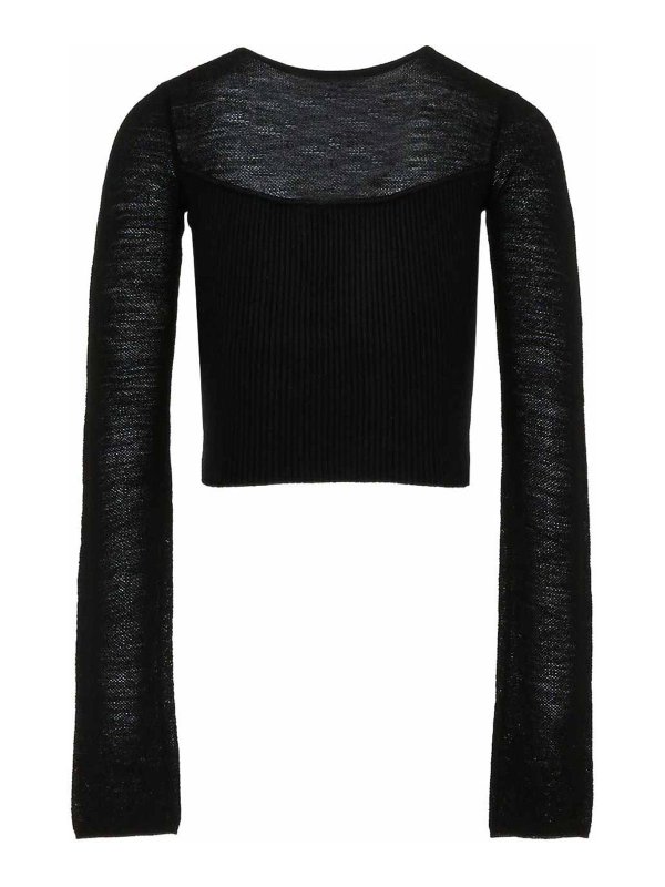 Pinko: crew necks online - Pullover with logo