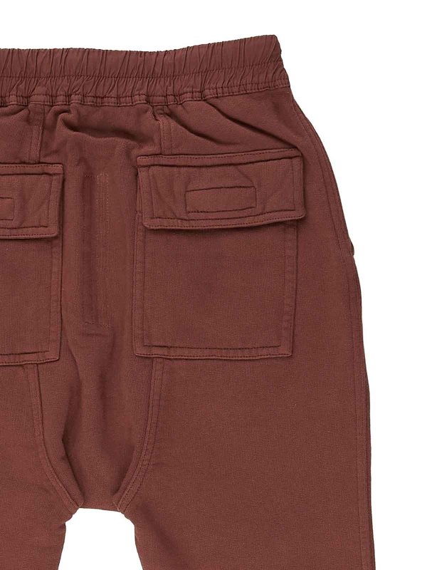 RICK OWENS: スウェットパンツ online - トラックスーツ ボトムス - ダークレッド