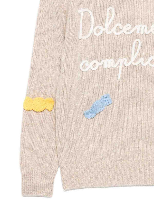 The Best Shops MC2 SAINT BARTH: Strickpullover mit Rundhalsausschnitt - Rundhalspullover - Beige