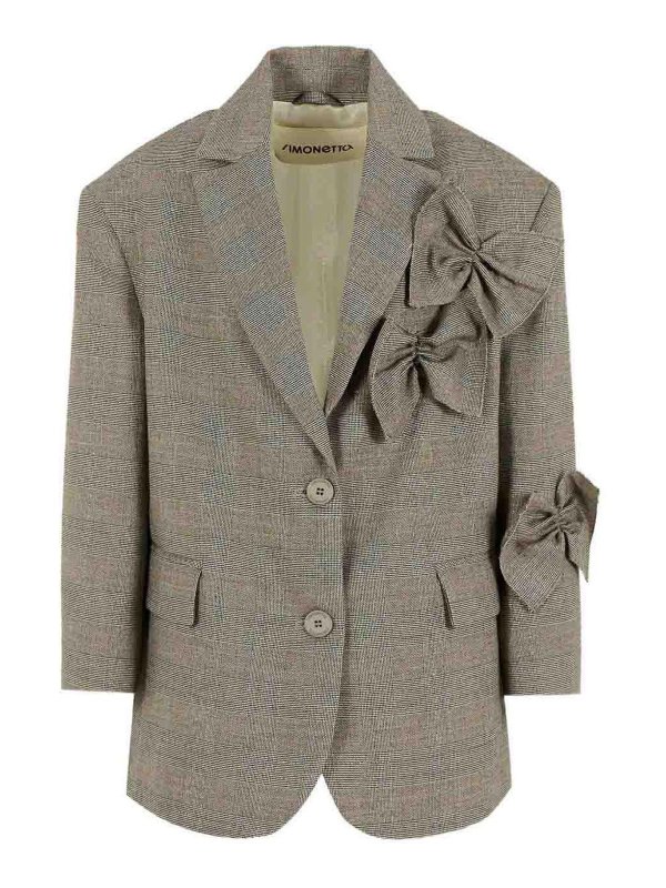 Simonetta: blazers - Blazer With Bow