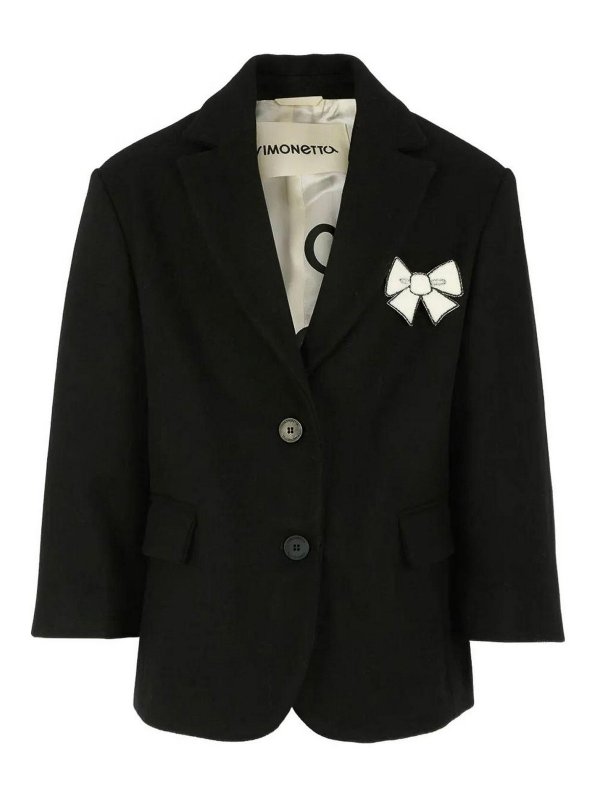 Simonetta: Vestes casuals - Veste Casual - Noir