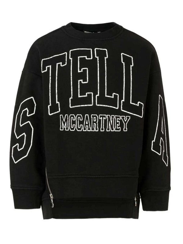 Stella McCartney Kids: Sweatshirts und Pullover - Sweatshirt - Schwarz