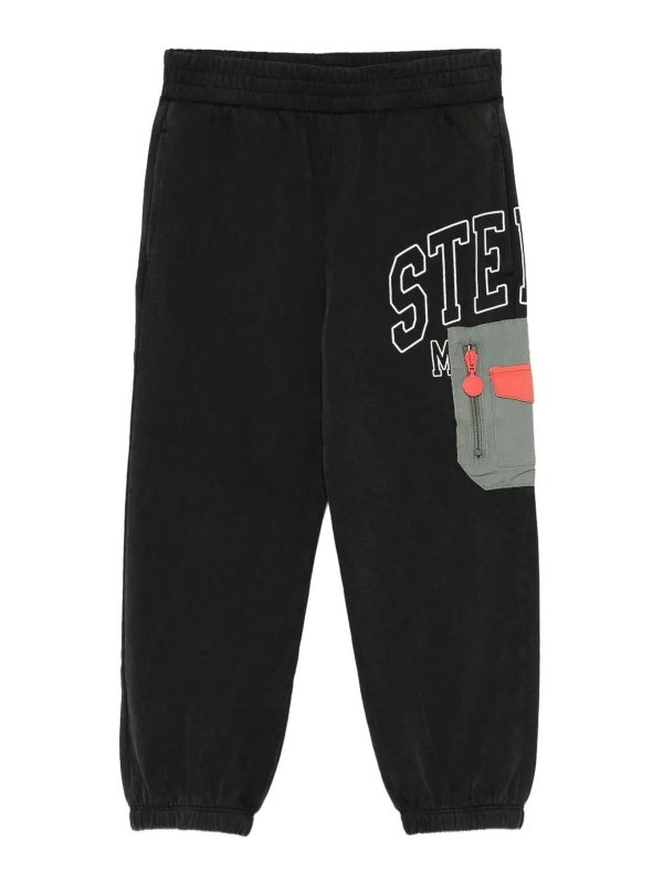 Stella McCartney Kids: Casual Hosen - Casual Hose - Schwarz