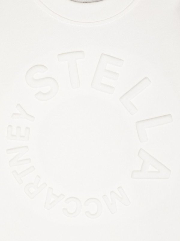 The Best Shops Stella McCartney Kids: Sweatshirts & Pulls - Sweat-Shirts - Crème