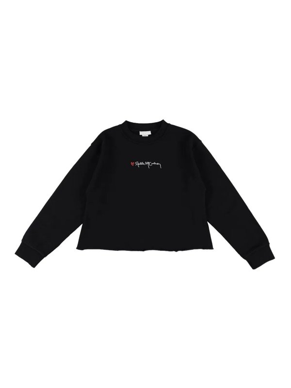 Stella McCartney Kids: Sudaderas y suéteres - Sudadera - Negro