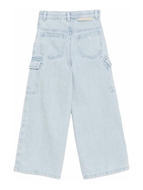 Stella McCartney Kids: straight leg jeans online - Cargo Jeans