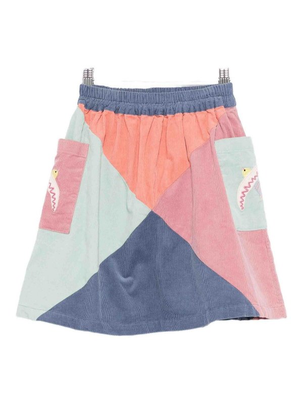 Stella McCartney Kids: Knee length skirts & Midi - Skirt With Birds