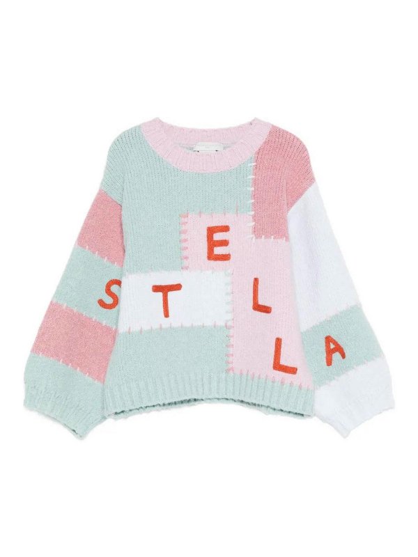 Stella McCartney Kids: crew necks - Pullover with logo