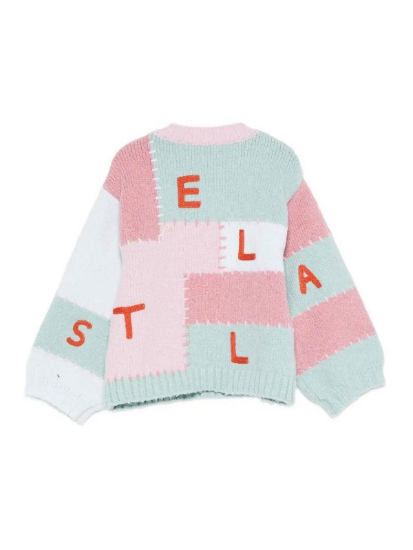 Stella McCartney Kids: crew necks online - Pullover with logo