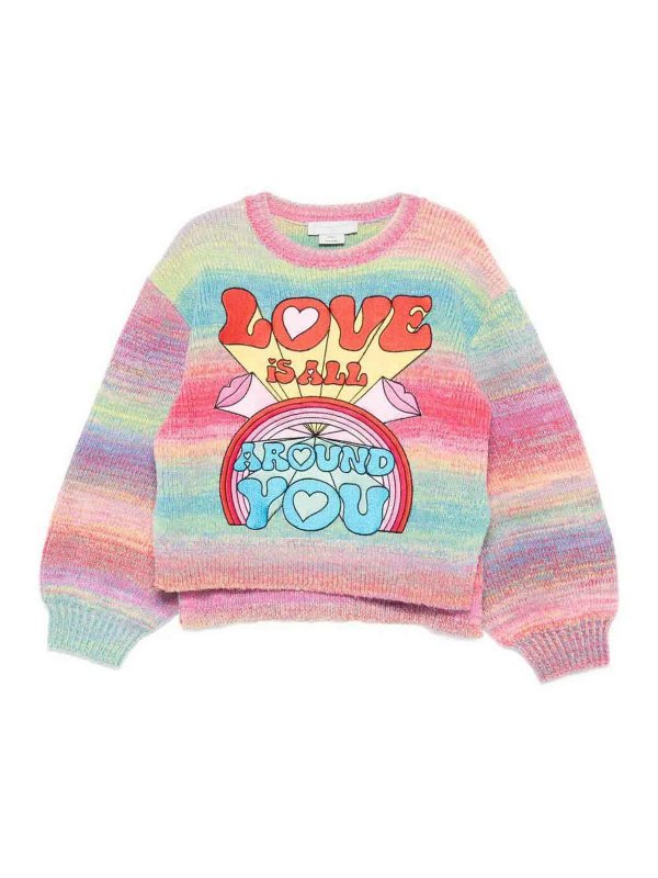 Stella McCartney Kids: クルーネック - クルーネック - マルチカラー
