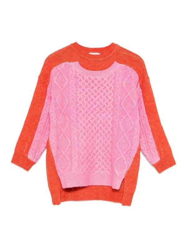 Stella McCartney Kids: Pull col rond - Pull Col Rond - Multicolore