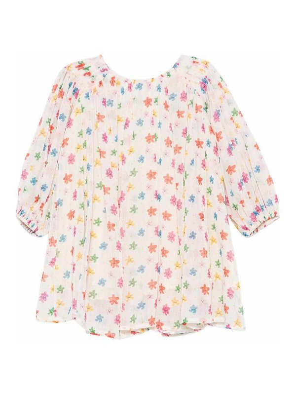 Stella McCartney Kids: knee length dresses - Floral Dress