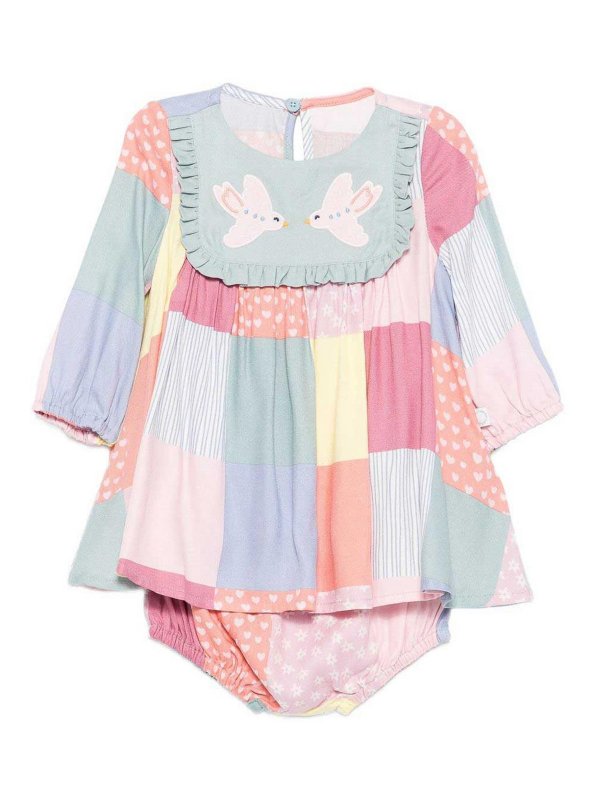 Stella McCartney Kids: Robe longueur genou - Robe Au Genou - Multicolore