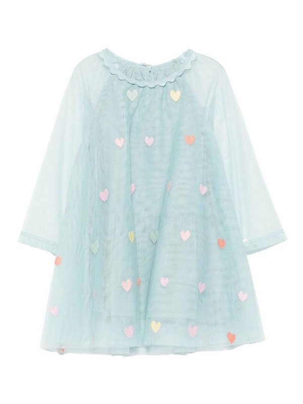 Stella McCartney Kids: knee length dresses - Dress With Decoration
