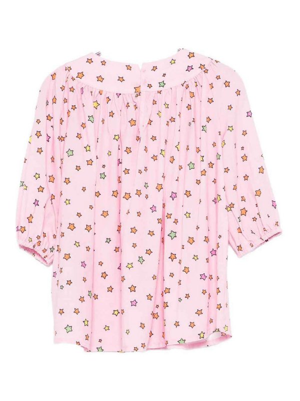 Stella McCartney Kids: ニーレングスドレス online - 膝丈ドレス - ヌードカラー