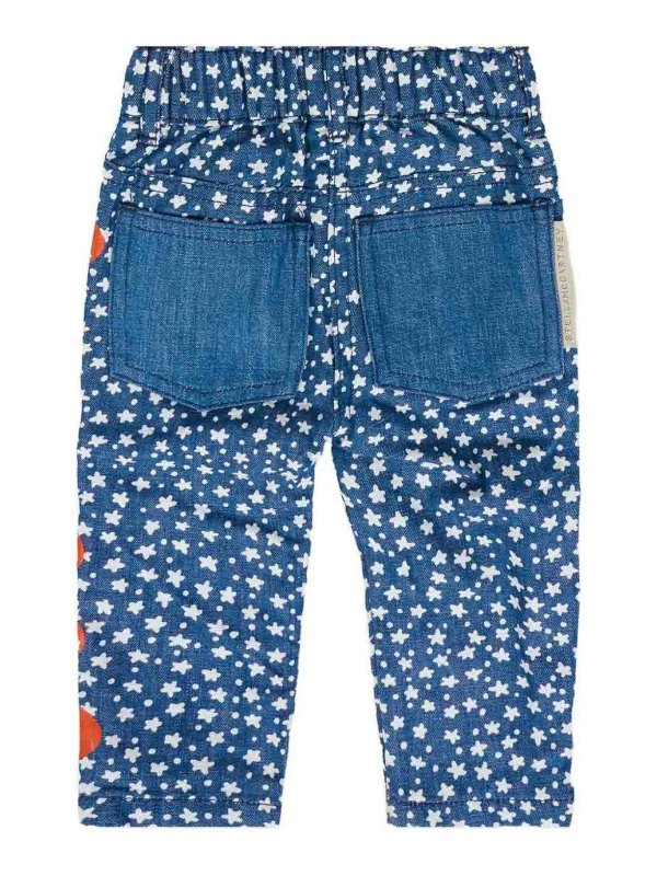 Stella McCartney Kids: ストレートジーンズ online - ストレートジーンズ - ブルー