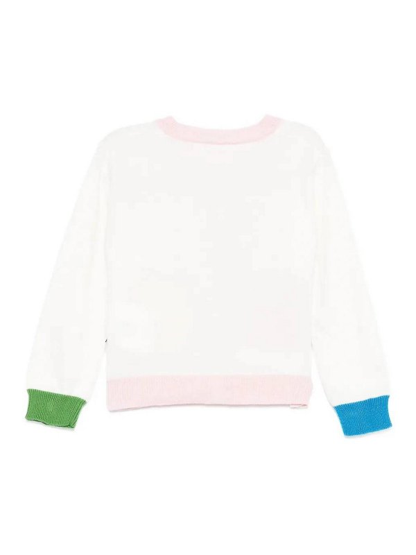 Stella McCartney Kids: Cárdigans online - Cárdigan - Crema